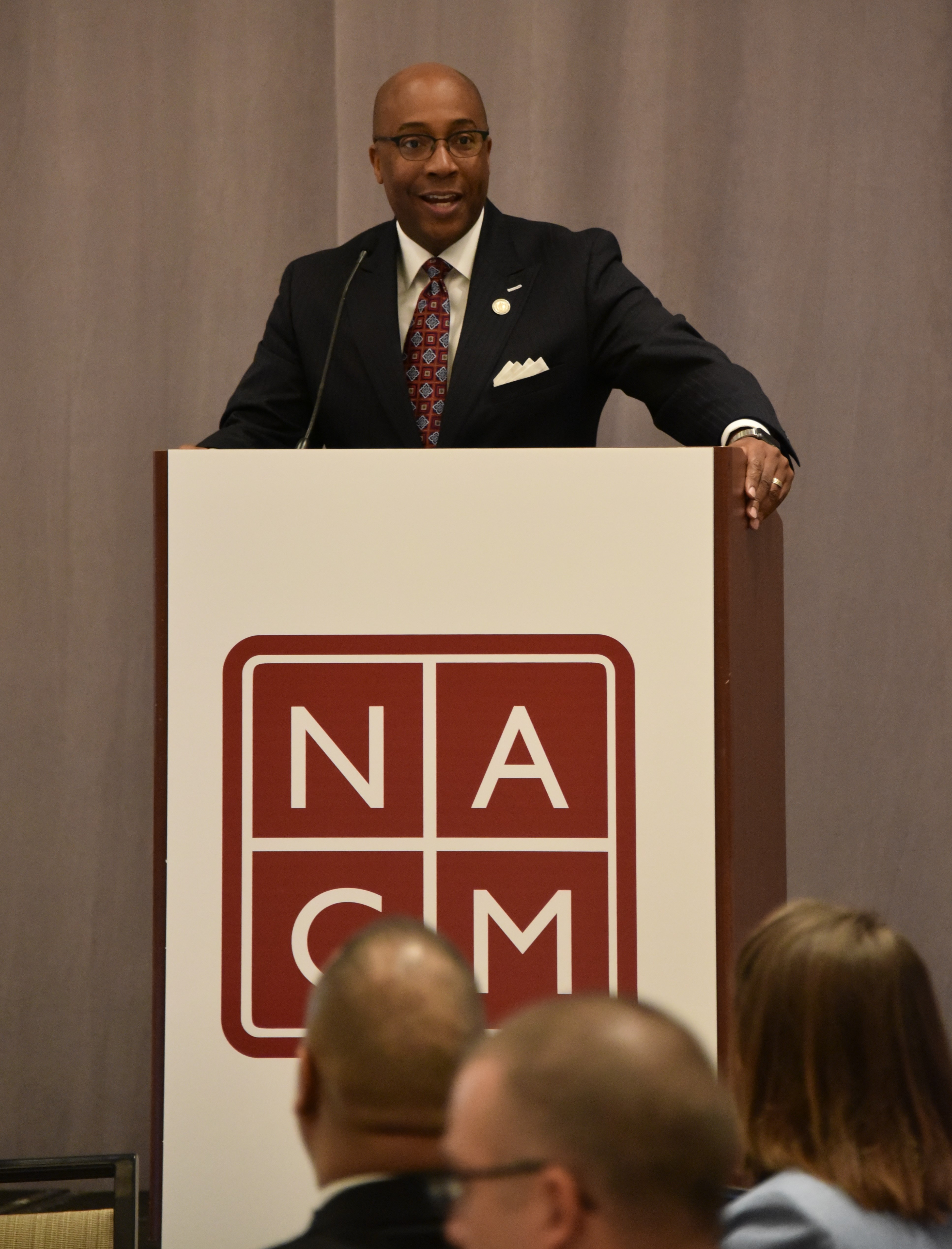 Interim NCAOC Director McKinley Wooten Addresses NACM members.