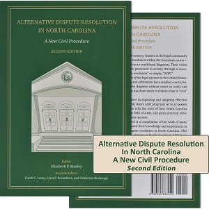 Alternative Dispute Resolution in North Carolina book cover