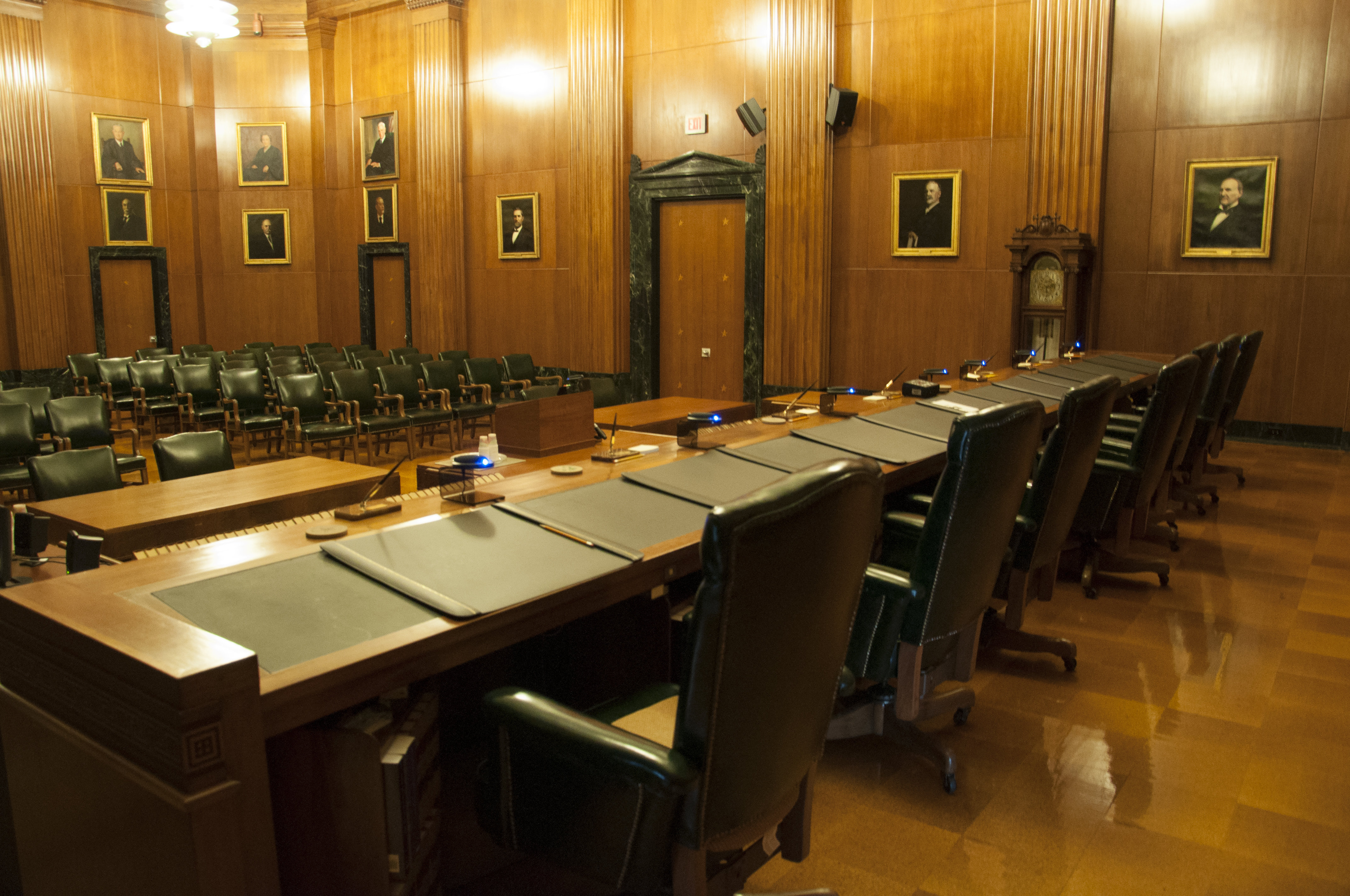 Supreme Court courtroom