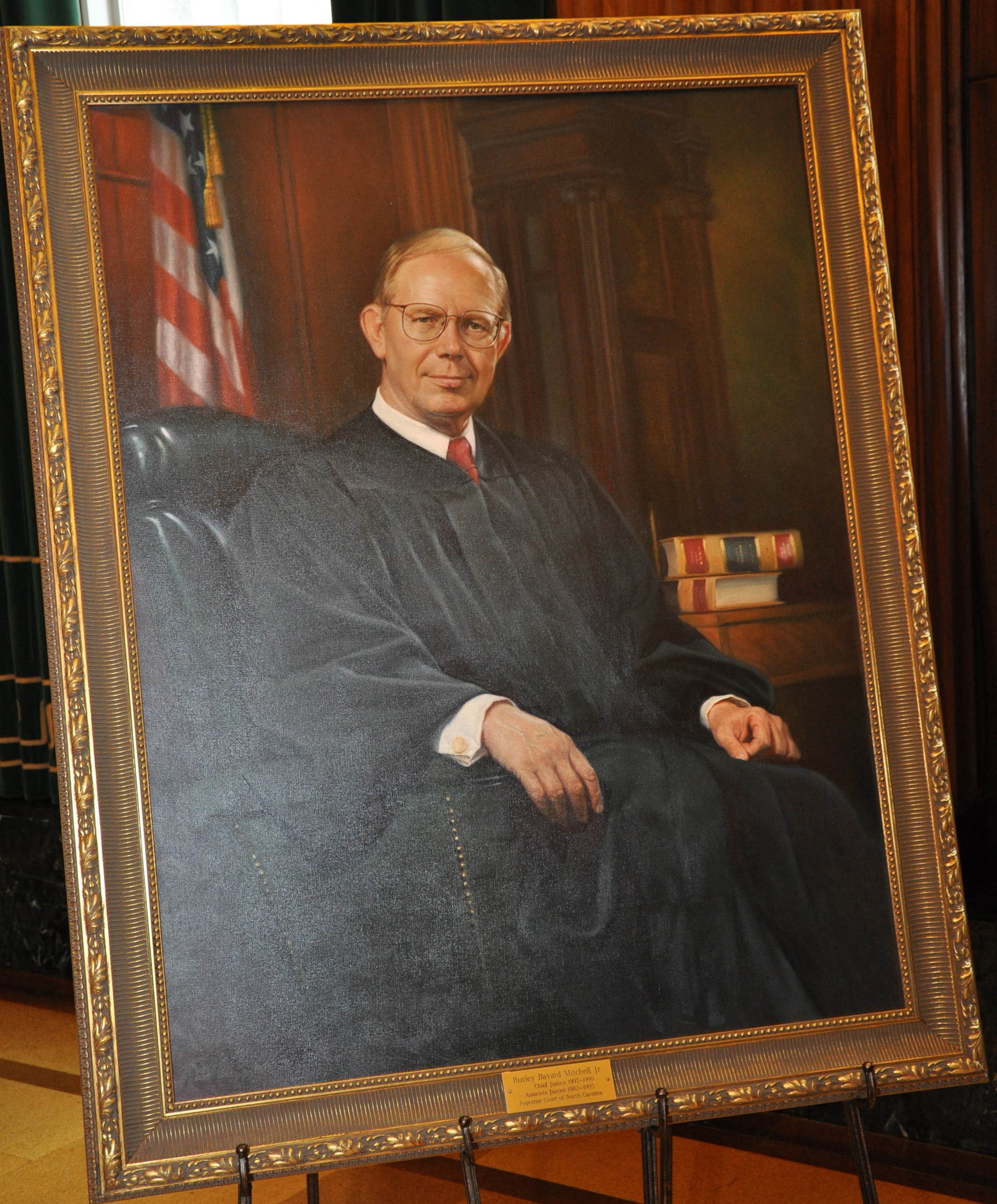 Chief Justice Mitchell's portrait