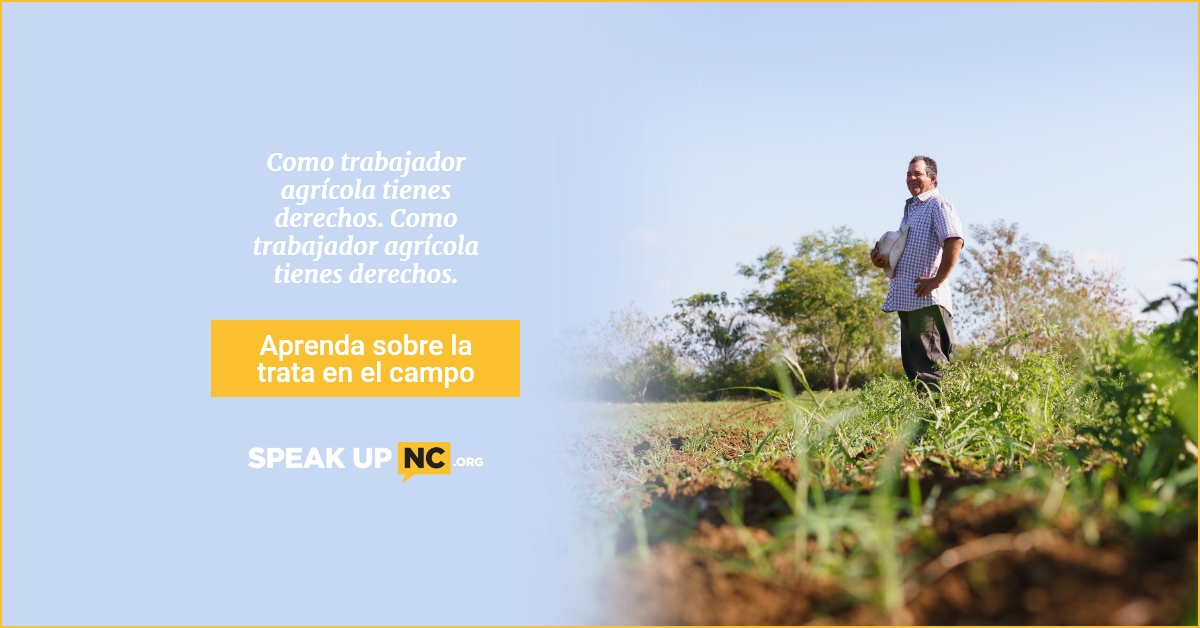 SpeakUpNC Agriculture 2 Spanish ad