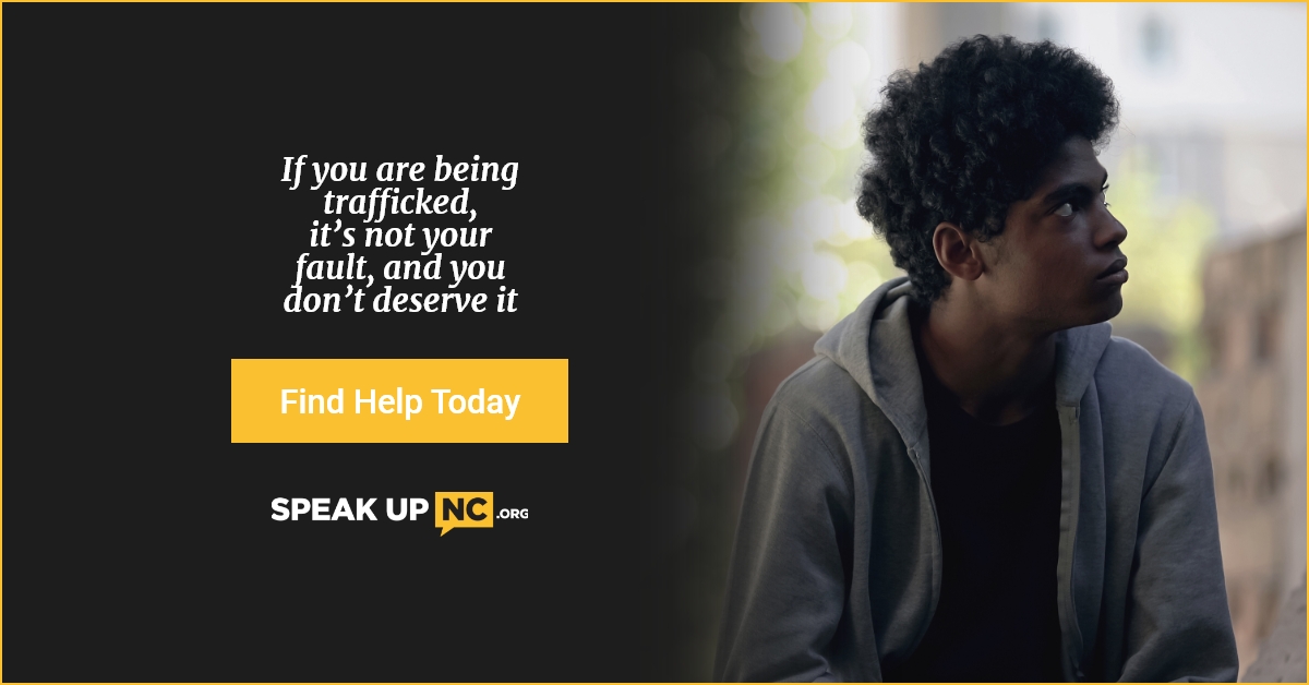 SpeakUpNC Youth Trafficking 1 ad