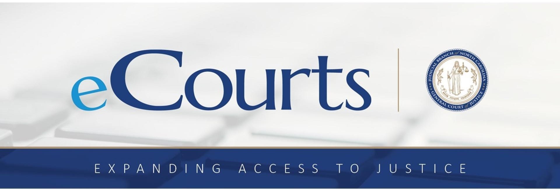 eCourts Expanding Access to Justice logo