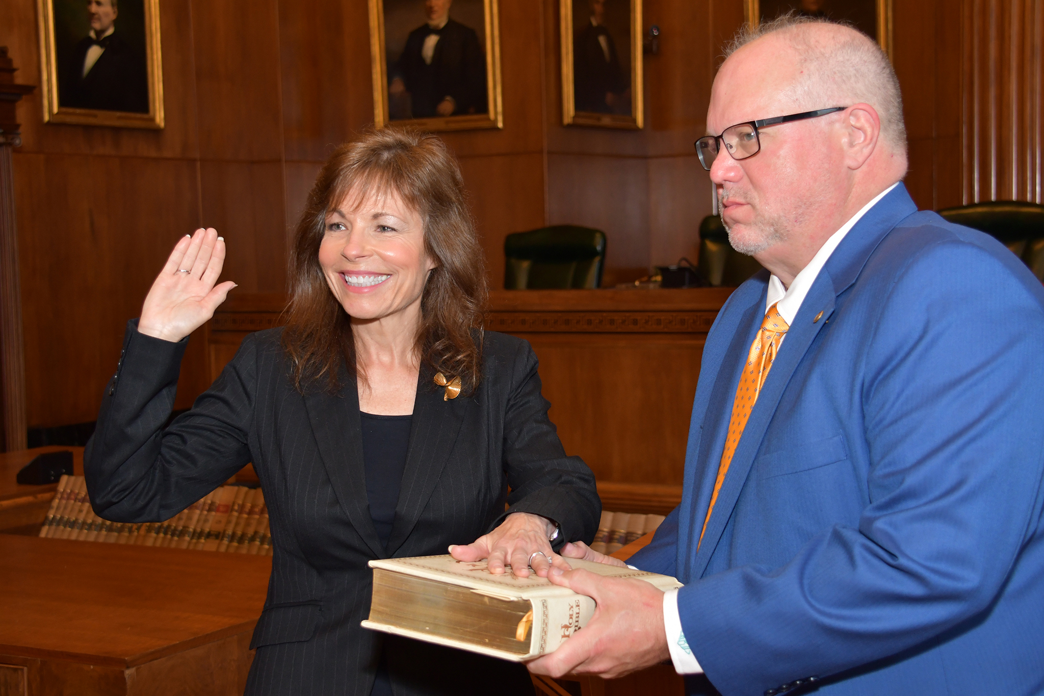 Justice Tamara Barringer swearing-in ceremony