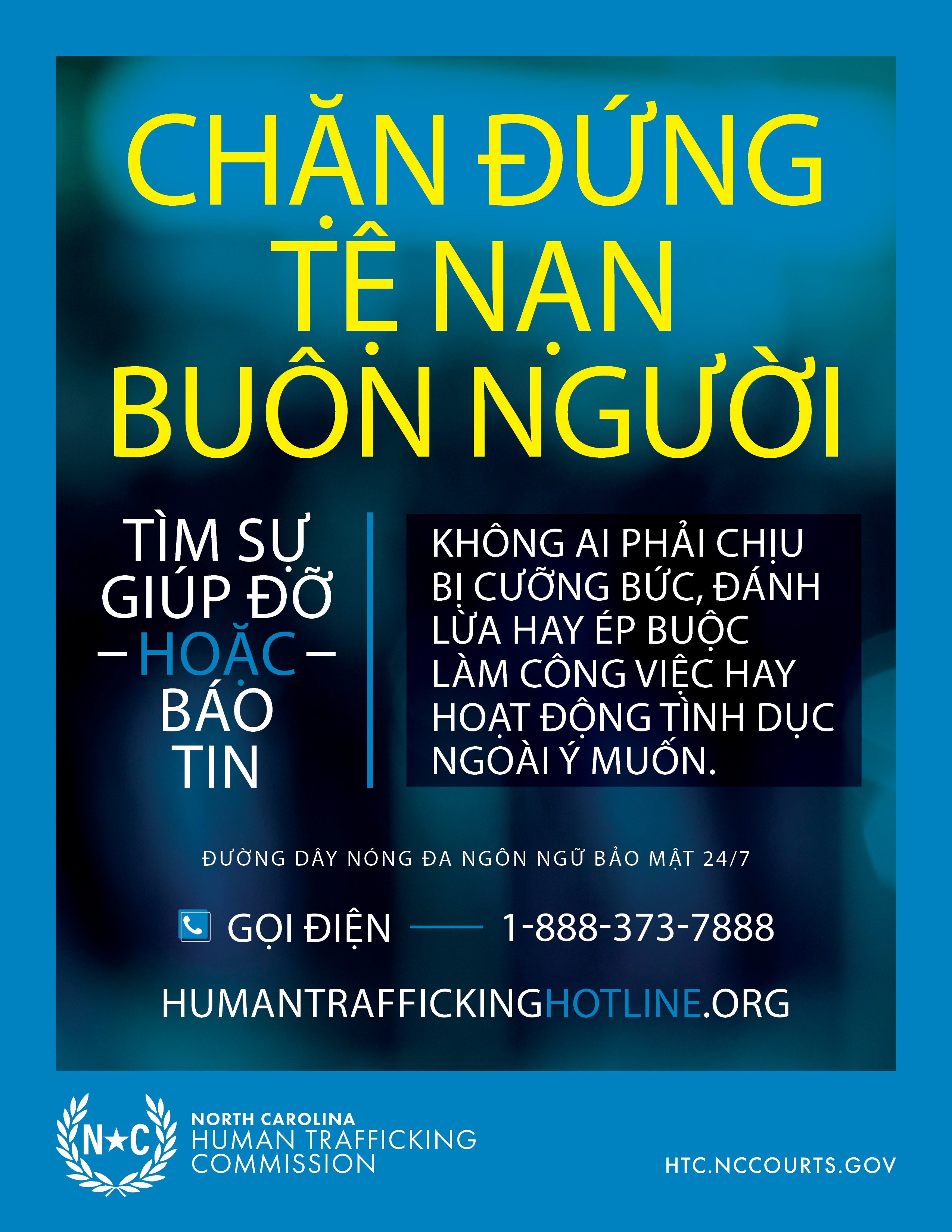HTC Poster 8.5x11 Vietnamese