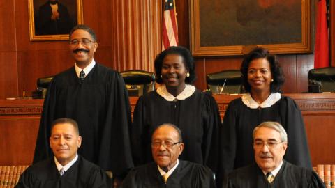North Carolina honored the African-American justices