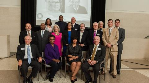 Current, Former and Retired District Court Judges at the Mecklenburg County Reception