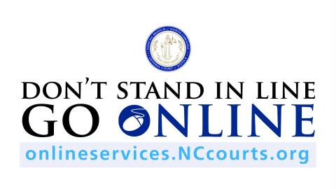 don't stand in line go online
