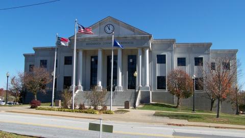 henderson courthouse county visit