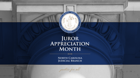 Juror Appreciation Month Poster