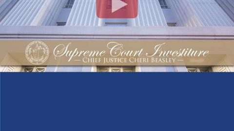 Chief Justice Beasley investiture
