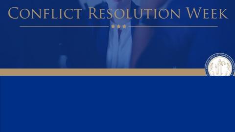 Conflict Resolution Week Image