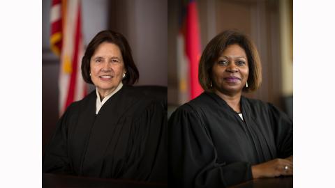 Chief Judge Linda McGee and Judge Wanda Bryant