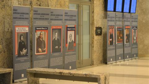 First African Americans on the North Carolina Bench Exhibit