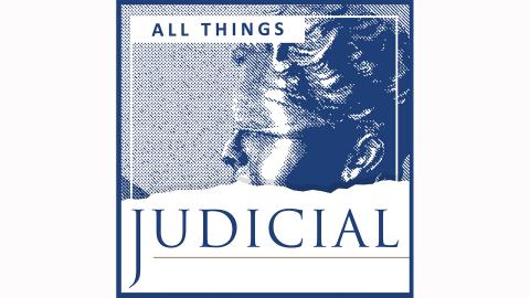 All Things Judicial podcast logo