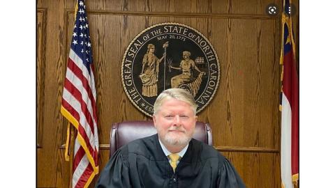 Pitt County Chief District Court Judge G. Galen Braddy