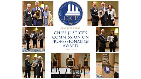 Chief Justice's Commission on Professionalism Award Winners 2022