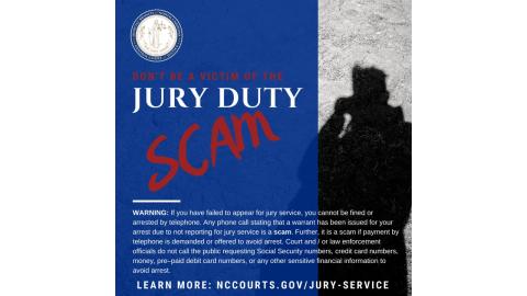 Jury Duty Scam Alert