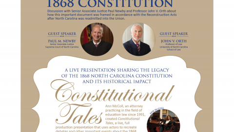 150th Anniversary 1868 Constitution event
